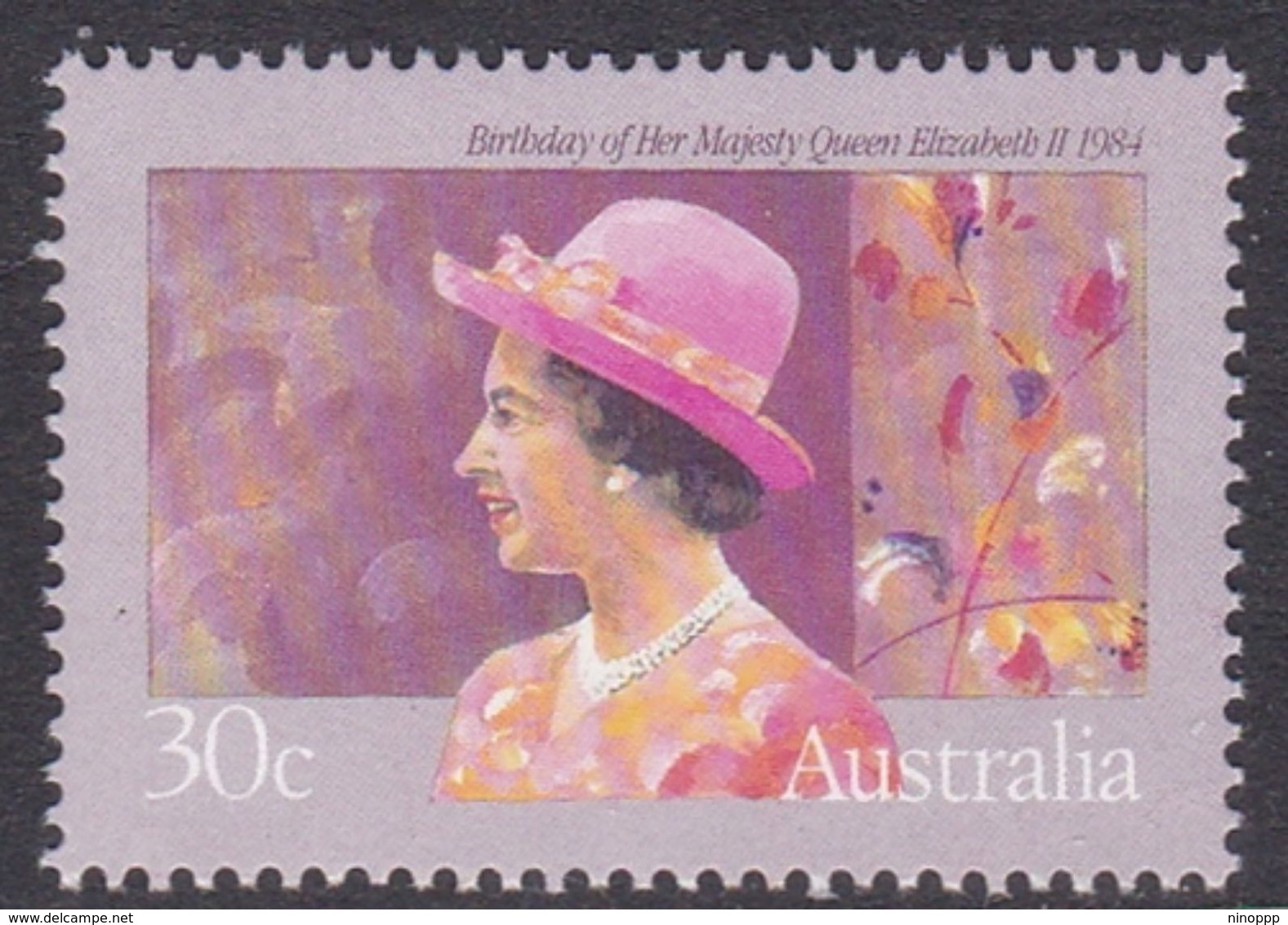 Australia ASC 919 1984 Queen Elizabeth II Birthday, Mint Never Hinged - Mint Stamps