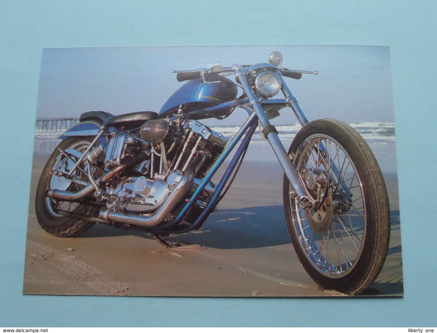 HARLEY-DAVIDSON Custom Chopper ( Don Morley ) Euredition Den Haag ( Zie Foto's ) ! - Motos