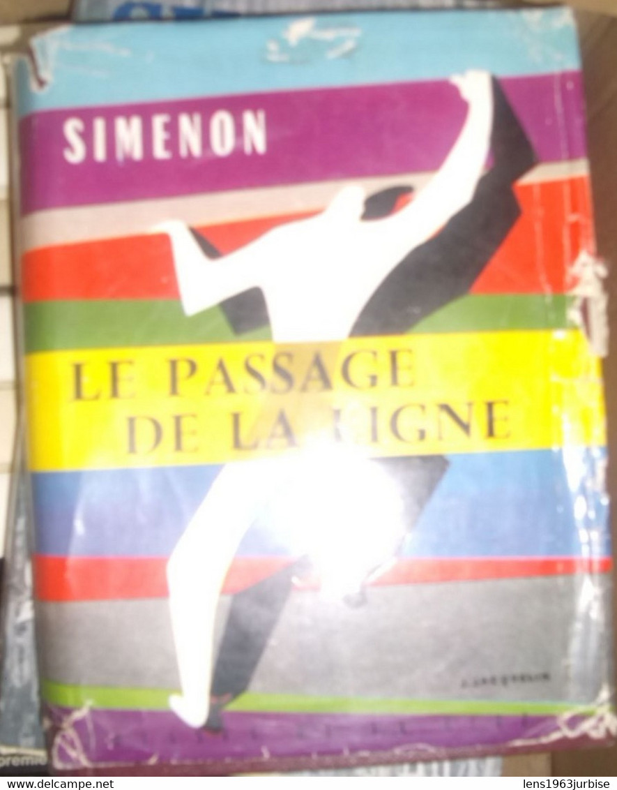 Simenon , LE PASSAGER DE LA LIGNE , Presses De La Cité ( 1955 )  BE - Belgian Authors