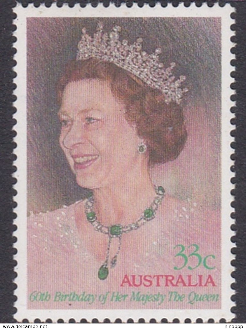 Australia ASC 1008 1986 60th Birthday Queen Elizaberth II, Mint Never Hinged - Mint Stamps