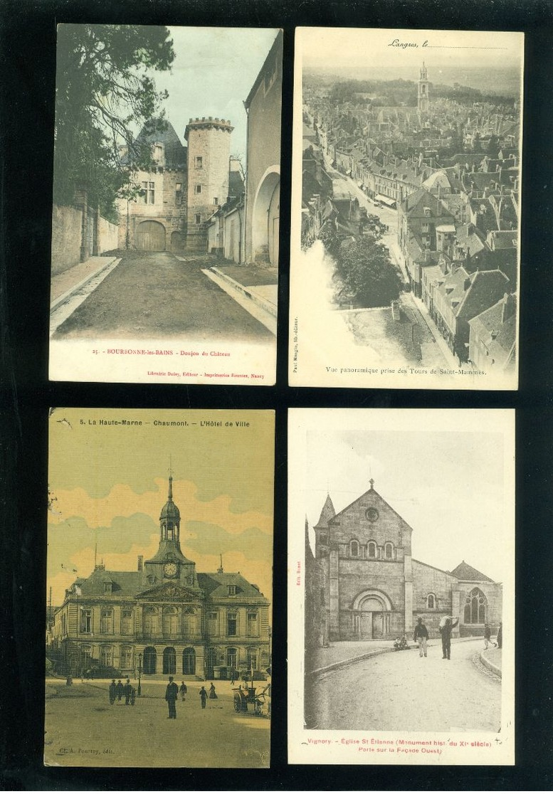 Beau lot de 49 cartes postales de France  Haute - Marne   Mooi lot van 49 postkaarten van Frankrijk ( 52 ) - 49 scans