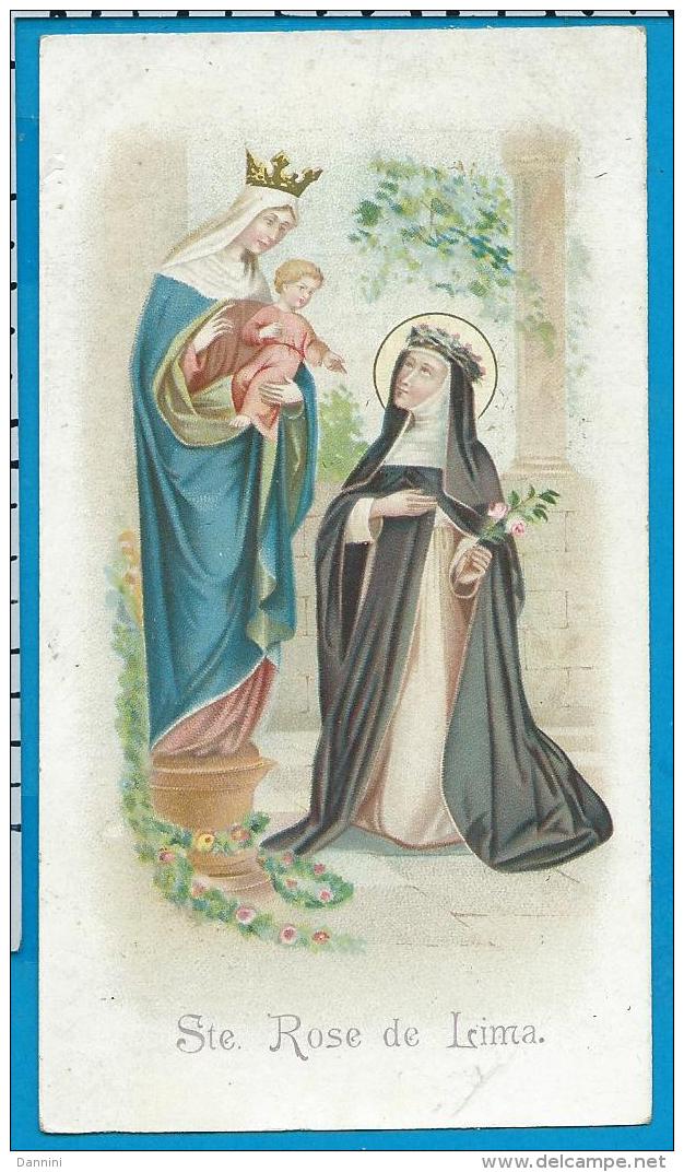 Holycard    St. Rose De Lima - Images Religieuses