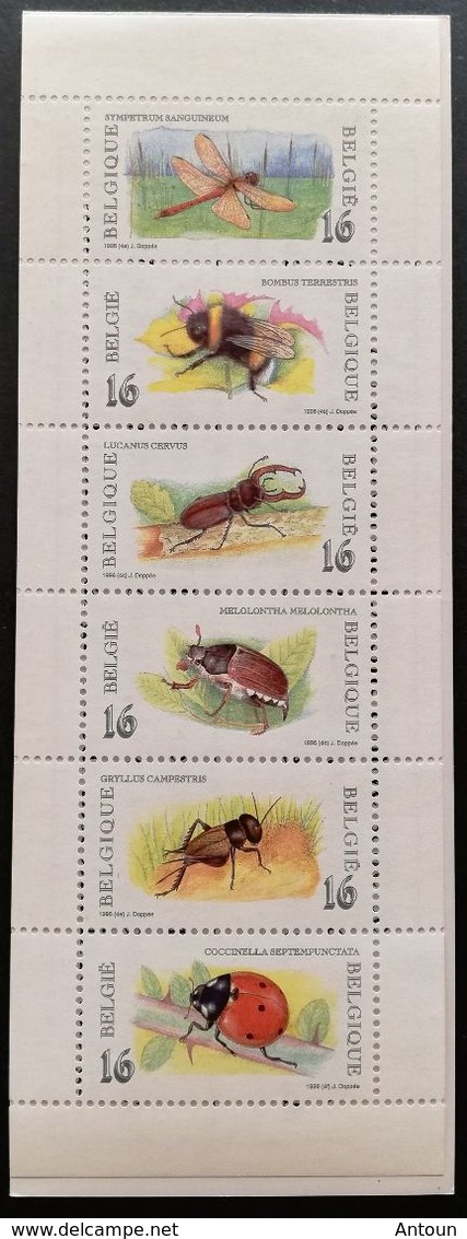 Belgium 1996 Insects  POSTAGE FEE TO BE ADDED ON ALL ITEMS - Unclassified