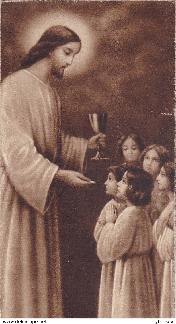 Souvenir De Communion Solennelle, Eglise De Corseul Le 21 Mai 1933 - Louis Ménard - 4 Scannes Images Pieuses - Religion & Esotericism