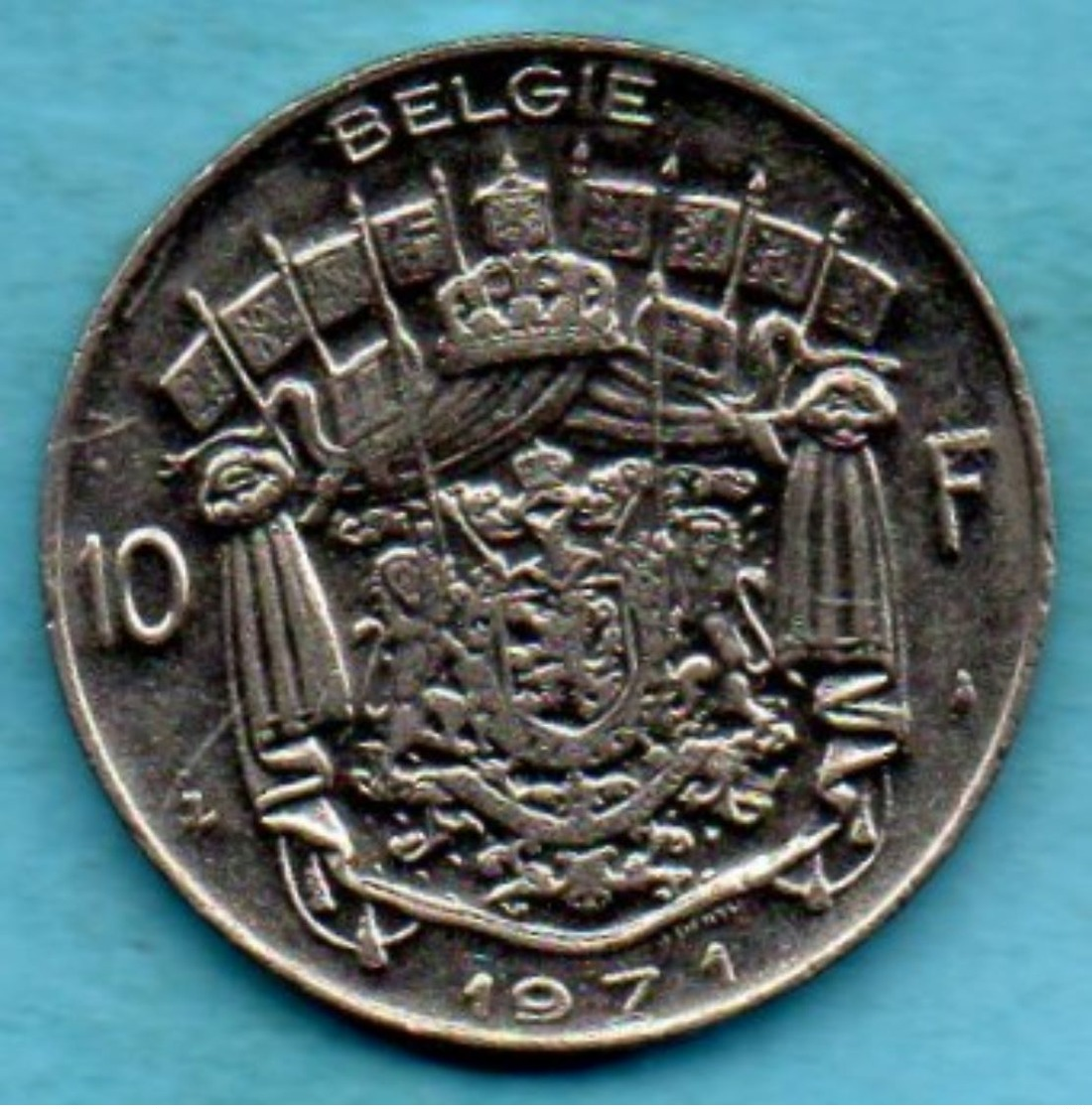 BELGIQUE / BELGIUM  10 Francs 1971 Dutch Lég - 10 Francs