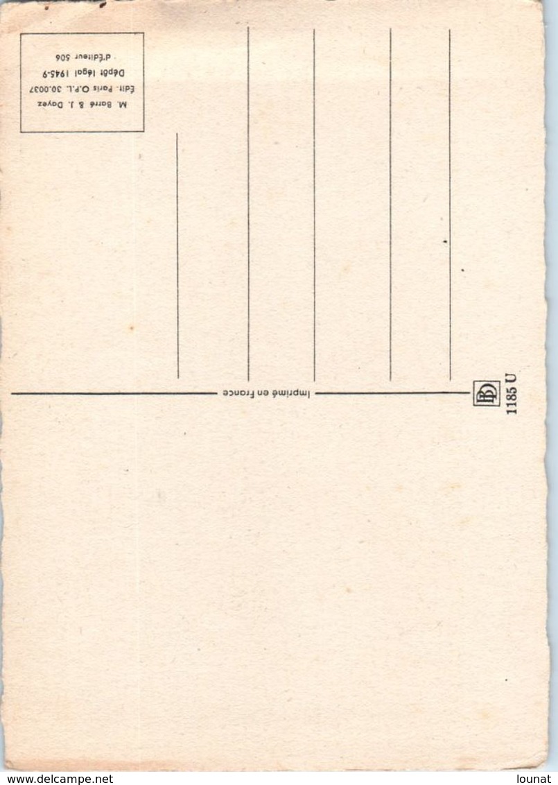 Illustrateur E. Naudy - Poitou - Régions - Edition M.Barré Et J.Dayez - Blason - Naudy