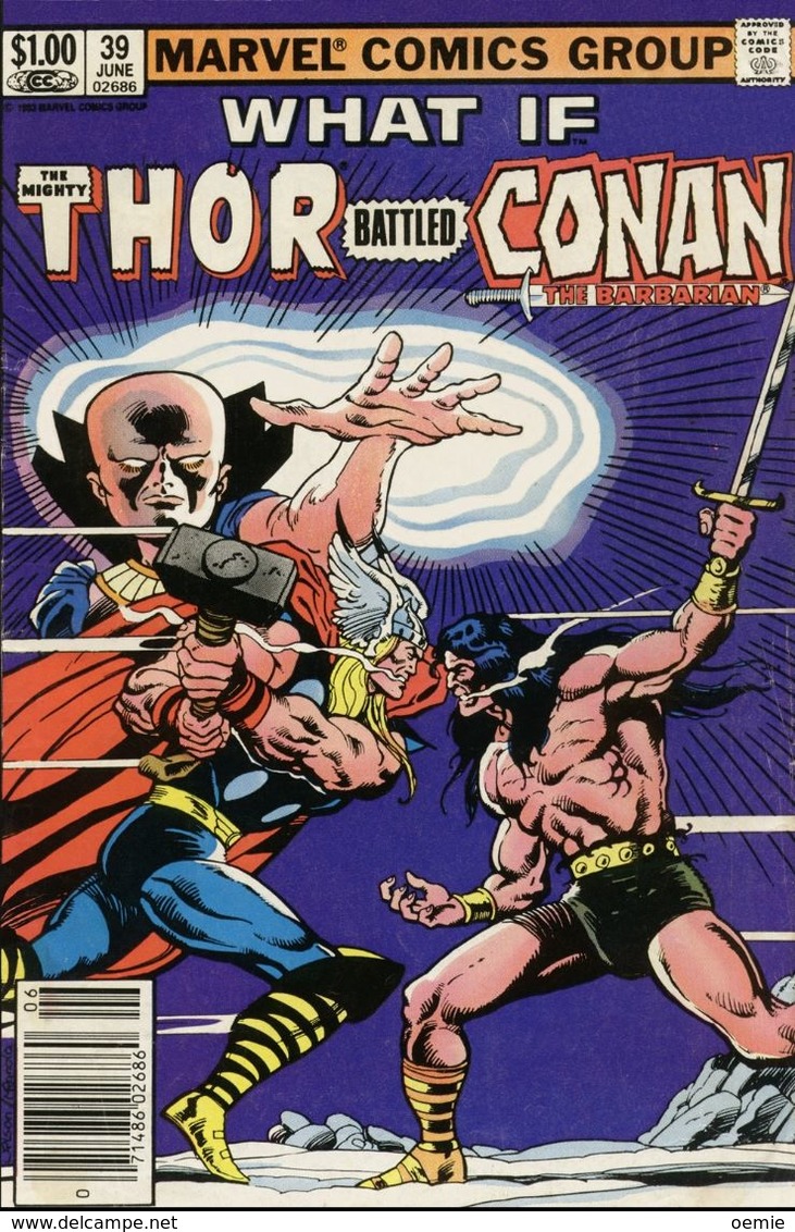 What If Thor Buttled Conan - Marvel