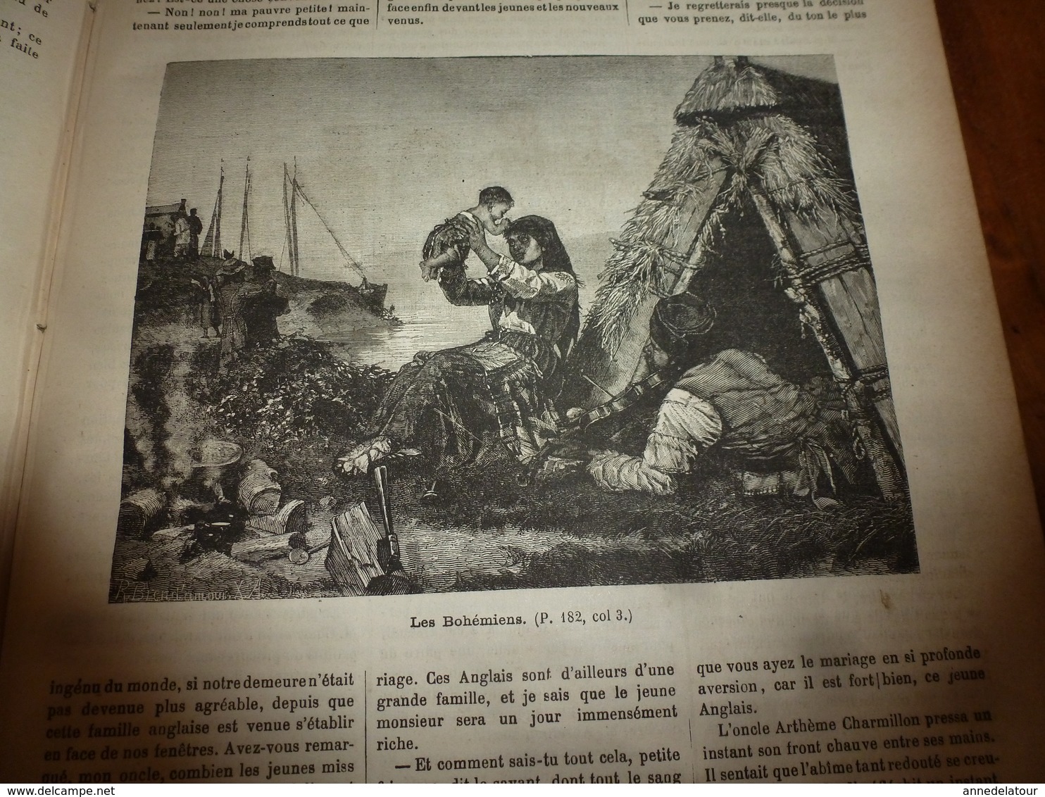 1882 JdV : Indiens Martyrs Des Espagnols Dans La Cordillère Des Andes; Bohémiens Et Tatars ;Les Gayos De Sumatra; Etc - 1850 - 1899