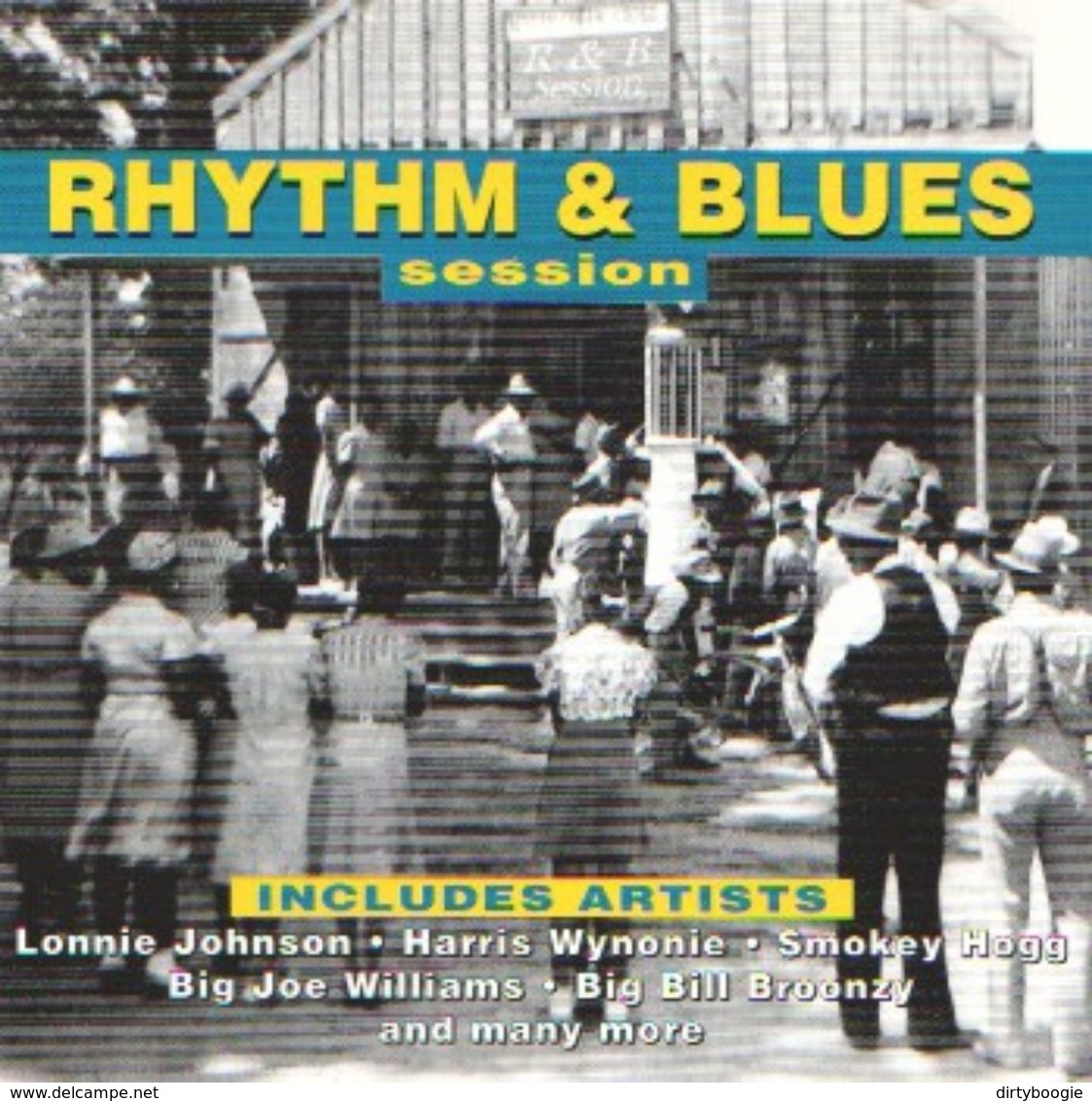 RHYTHM & BLUES SESSION - CD - Lonnie JOHNSON - John Lee HOOKER - Muddy WATERS - Roy BROWN - Wynonie HARRIS - Blues