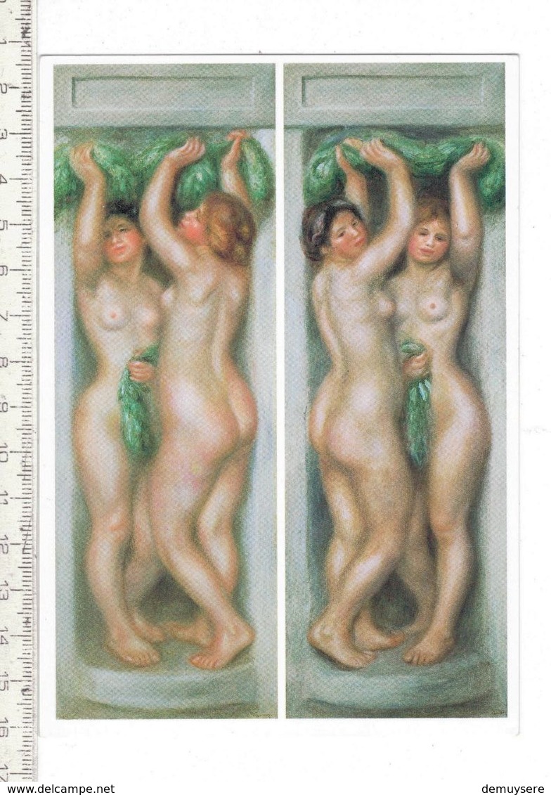 SCHK 299 PIERRE AUGUSTE RENOIR LES CARYATIDES - Peintures & Tableaux