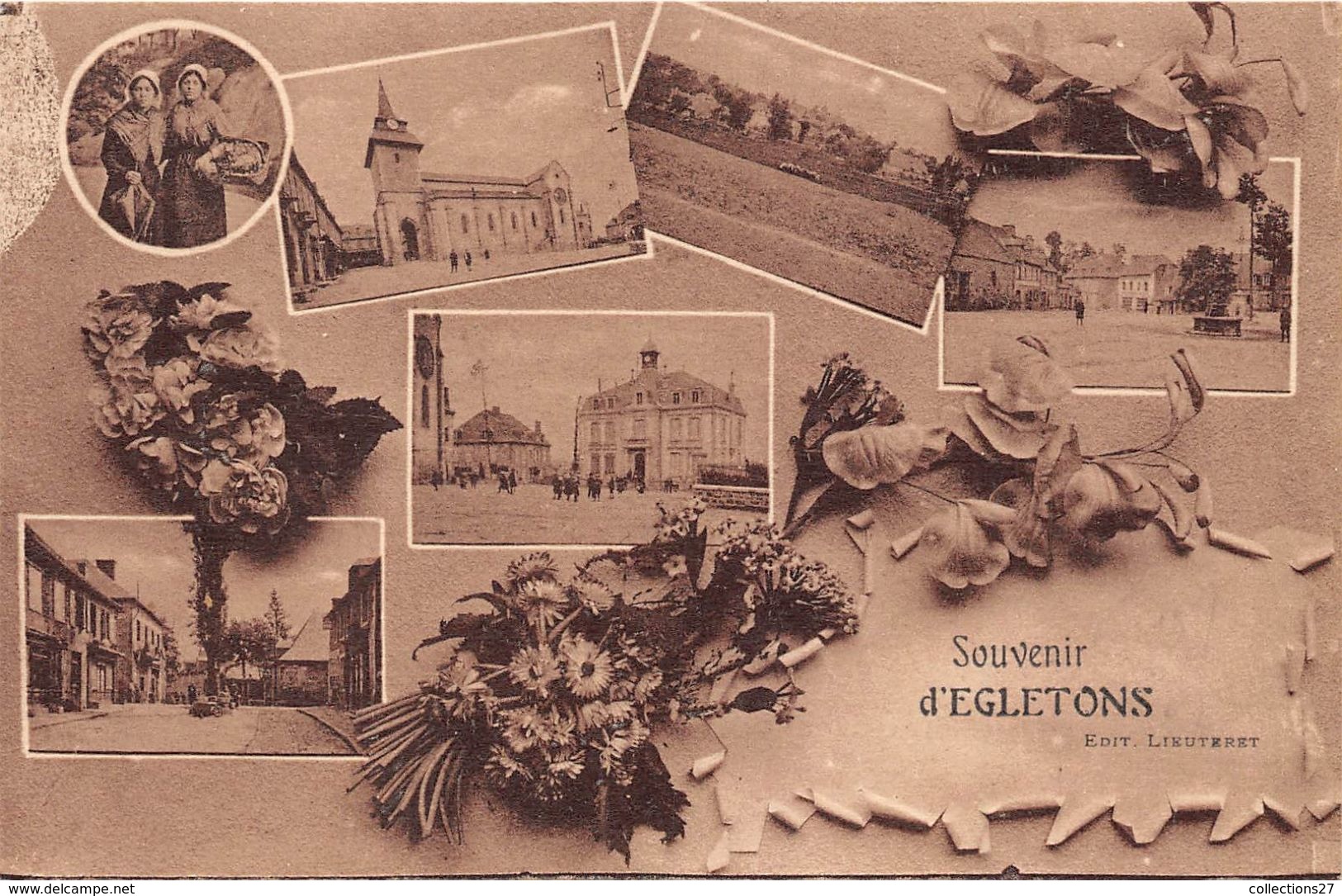 19-EGLETONS- SOUVENIR MULTIVUES - Egletons