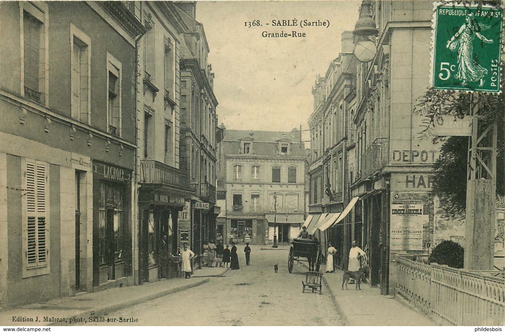 SARTHE  SABLE Grande Rue - Sable Sur Sarthe