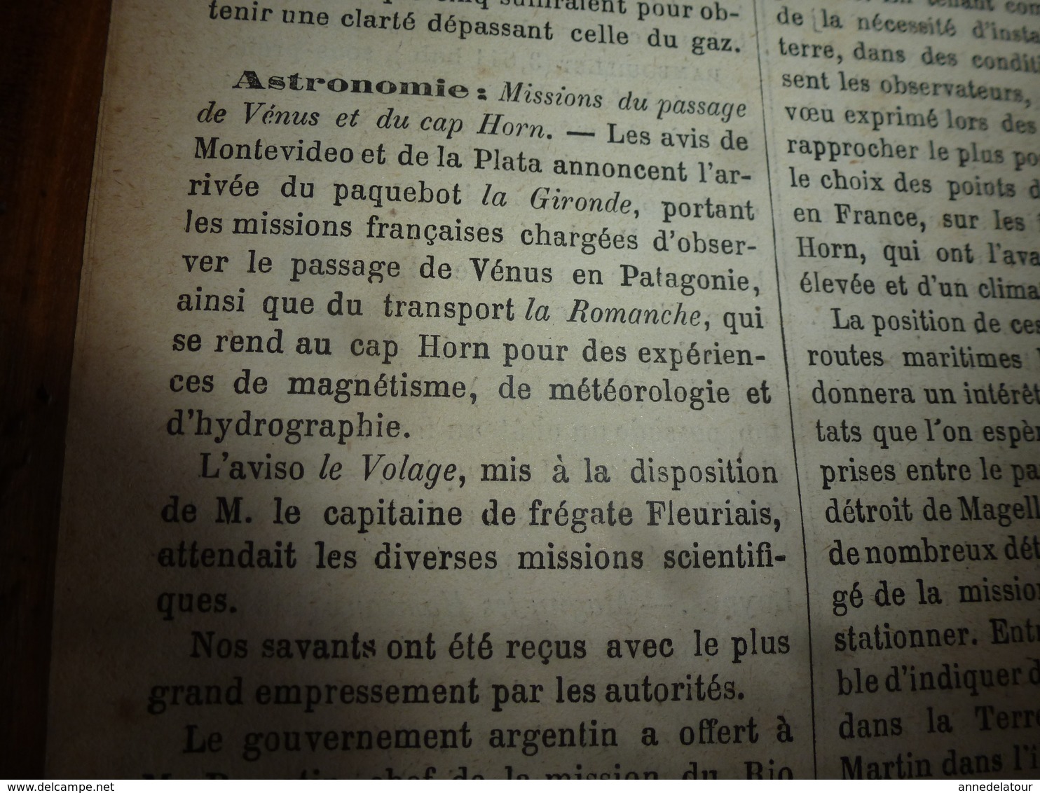 1882 JdV: Antichan et compagnons capturés suite présage vaudou en Bissagos (Bijougas);Pont du train à Berlin;Seine &Oise