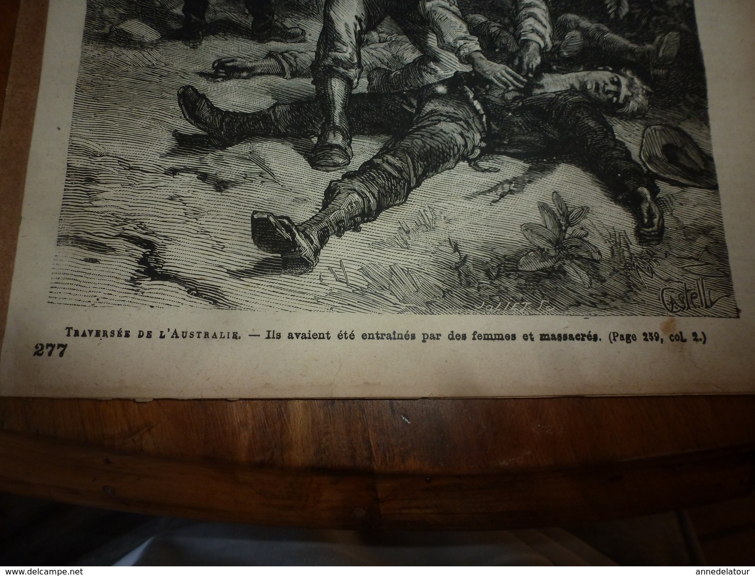 1882 JdV:Australie -> Entrainés Par Des Femmes Et Massacrés;Brau De St-Paul Lias Et John De La Croix Explorateur ; SOMME - 1850 - 1899