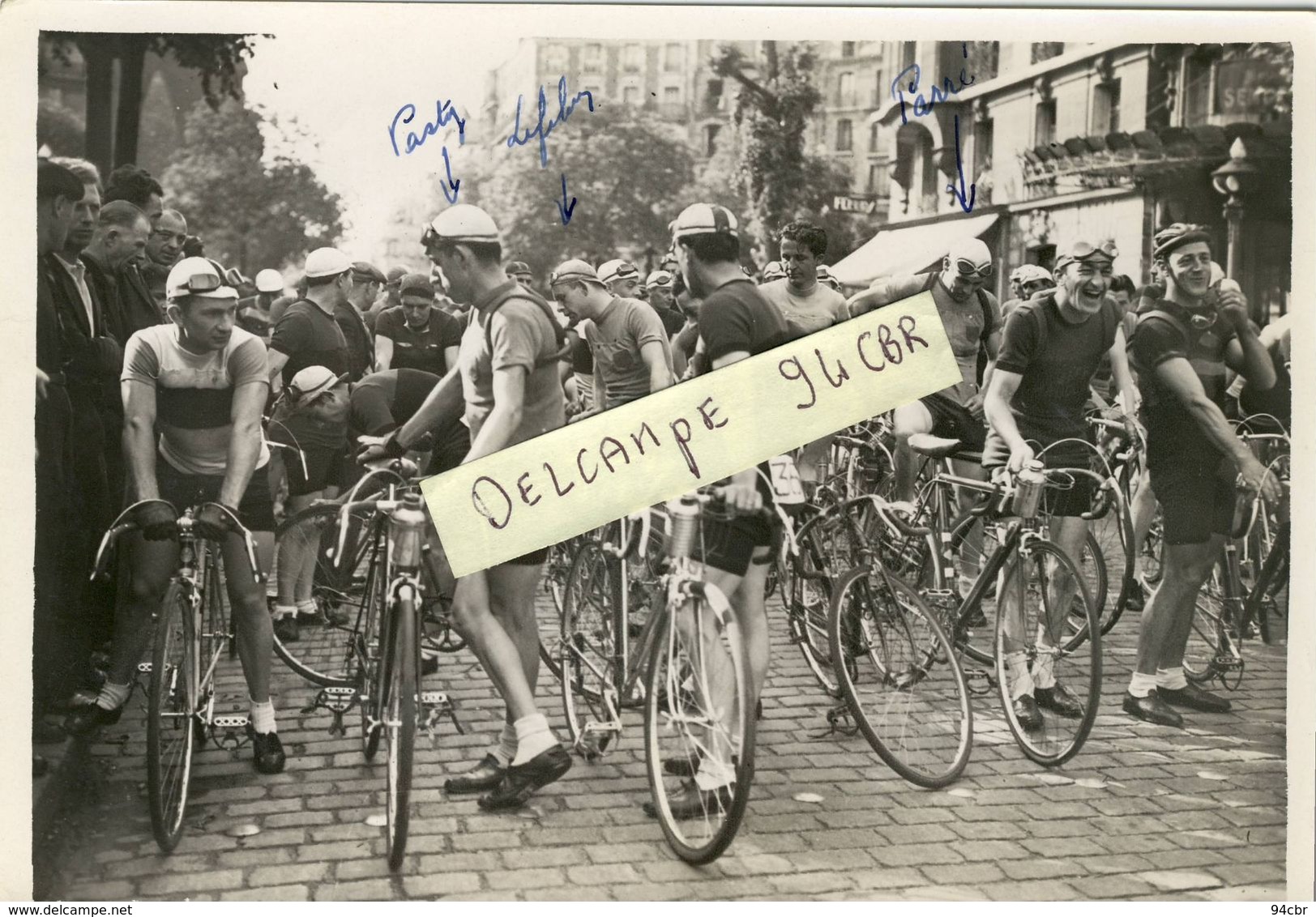 PHOTO ORIGINALE ( 13X18) (cyclisme) CLICHY 9 Juin 1946 (b Bur) - Cyclisme