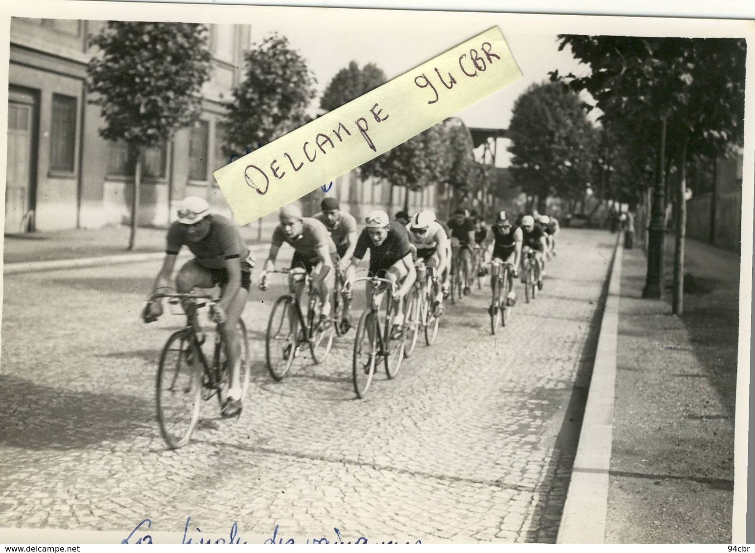 PHOTO ORIGINALE ( 13X18) (cyclisme)   CLICHY La Finale Des Vainqeurs  (b Bur)9 Juin 1946 - Cyclisme