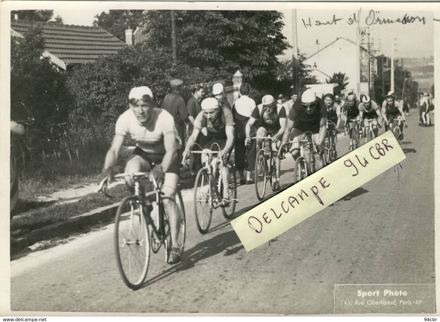 PHOTO ORIGINALE ( 13X18) (cyclisme) HAUT D ORMESSON (b.bur) - Cyclisme