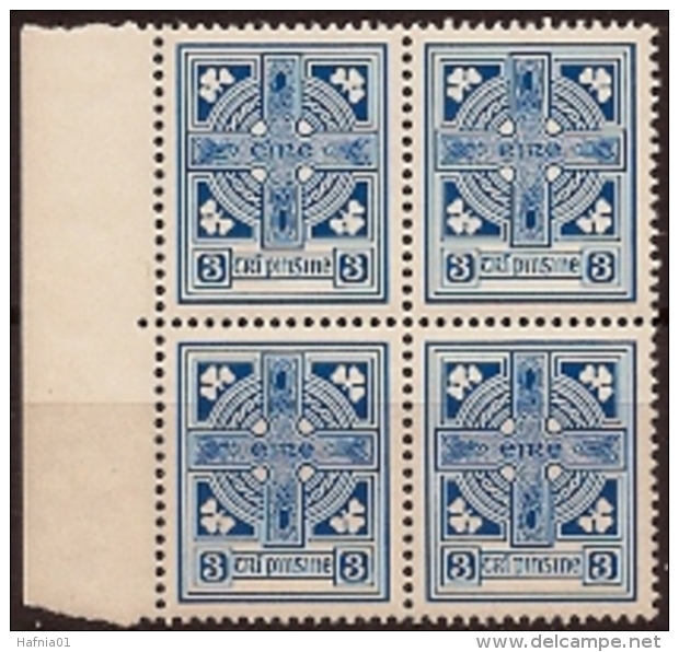 Ireland 1940. National Symbols. 4-Blocks MNH. - Unused Stamps