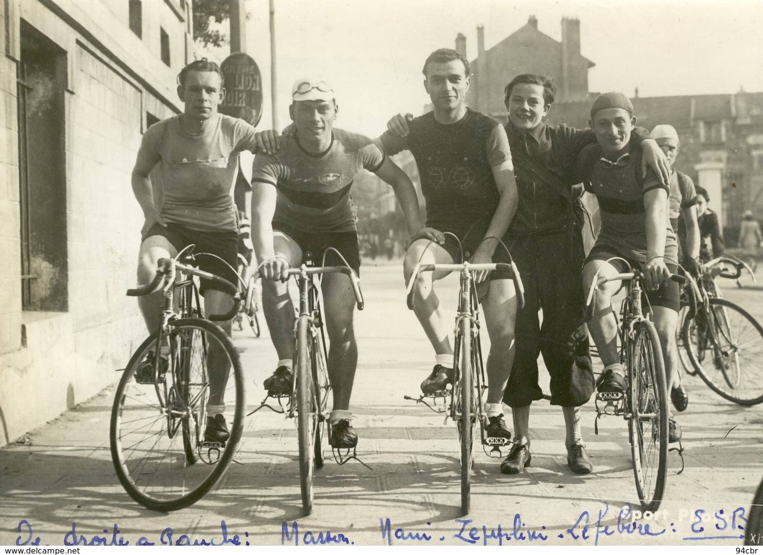 PHOTO ORIGINALE (  13x18) (cyclisme) (b.bur) Defaut Bord Gauche - Cyclisme