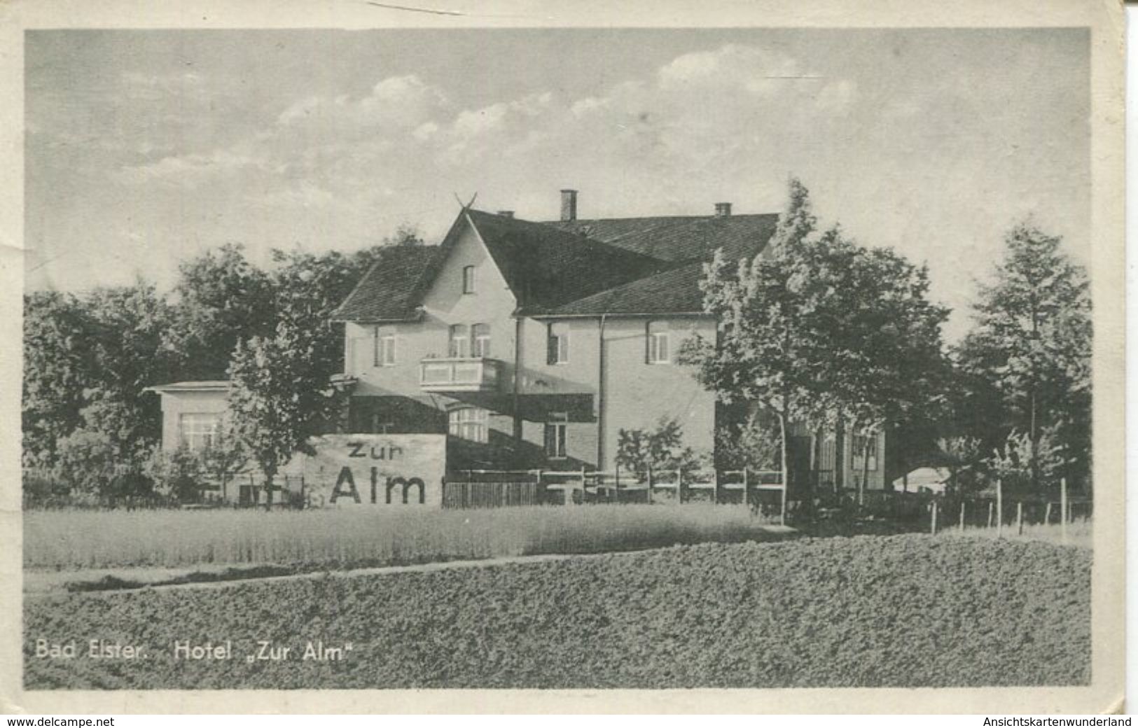 004535  Bad Elster - Hotel "Zur Alm" - Bad Elster