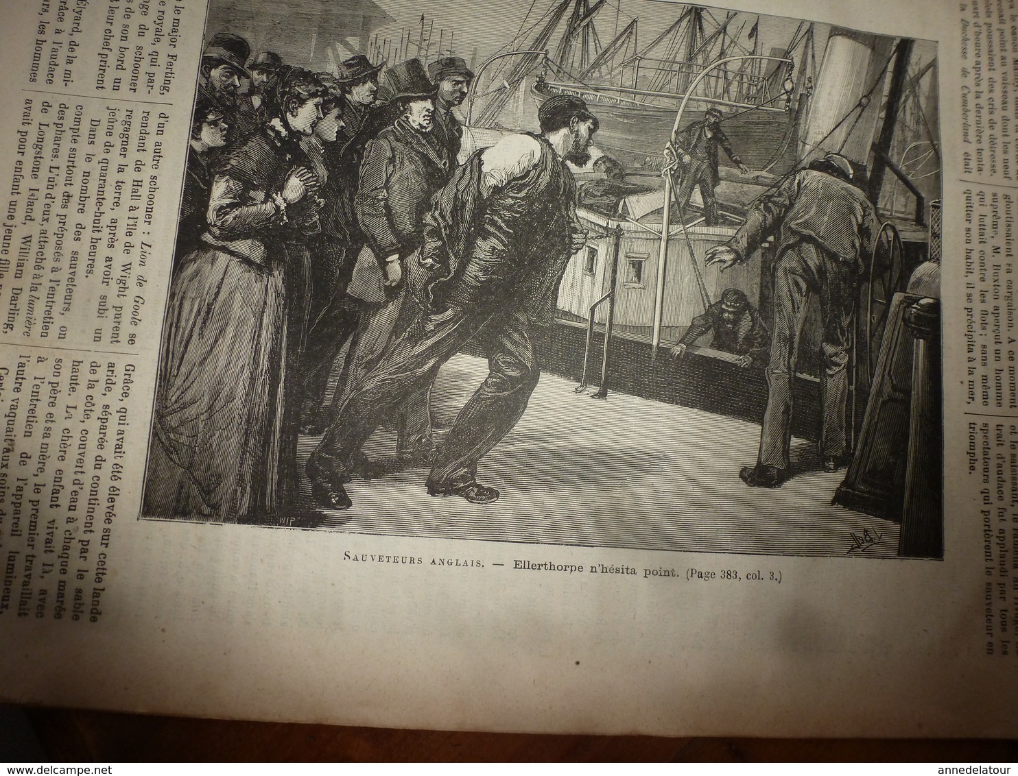 1882 JdV: Mr Brun chez les Achantis; Les sauveteurs british à Ramsgate; Exploration avec le navire LE TRAVAILLEUR; Etc