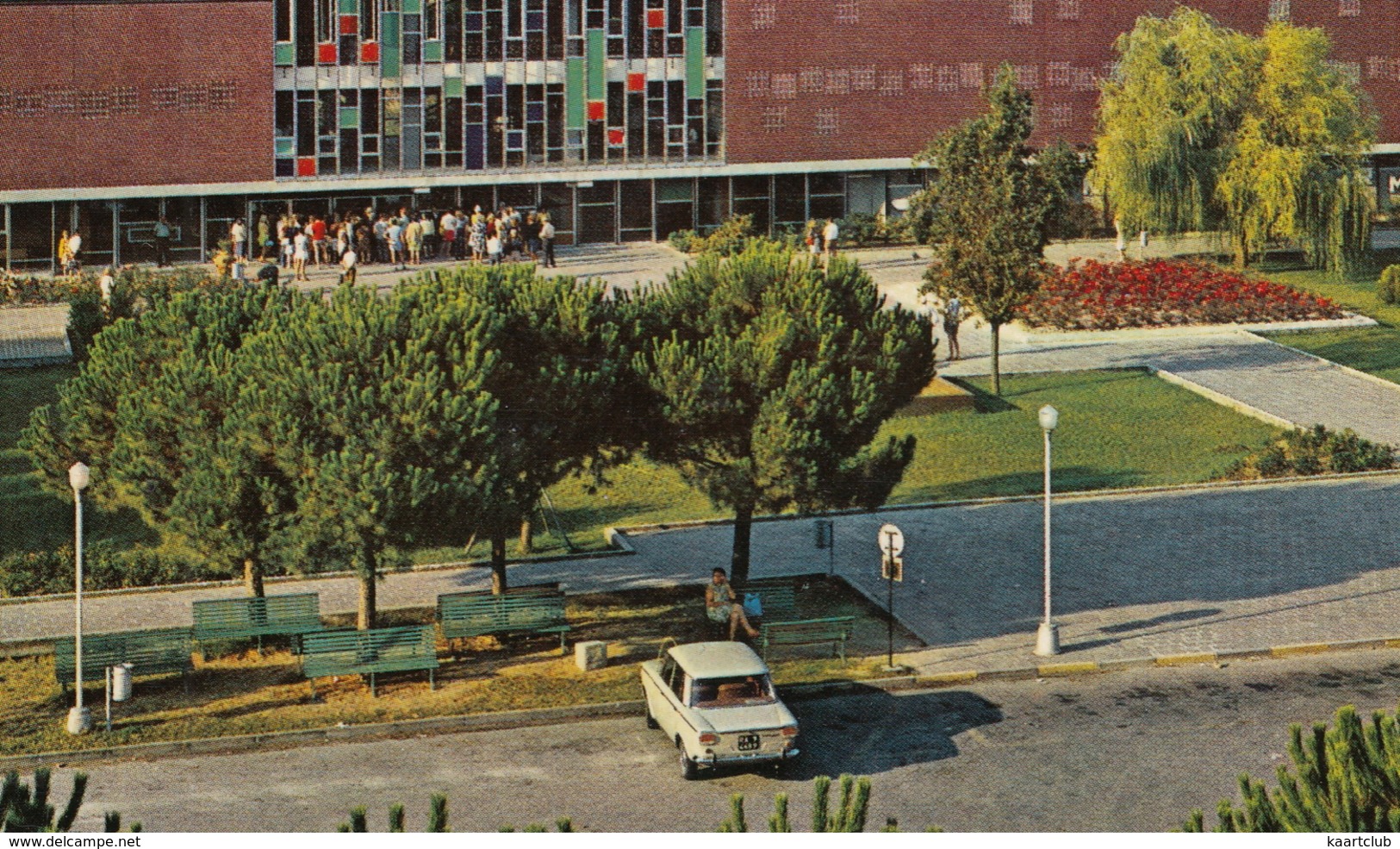 Cervia: FIAT 1500 C BERLINA - Palazzo Delle Terme - Toerisme