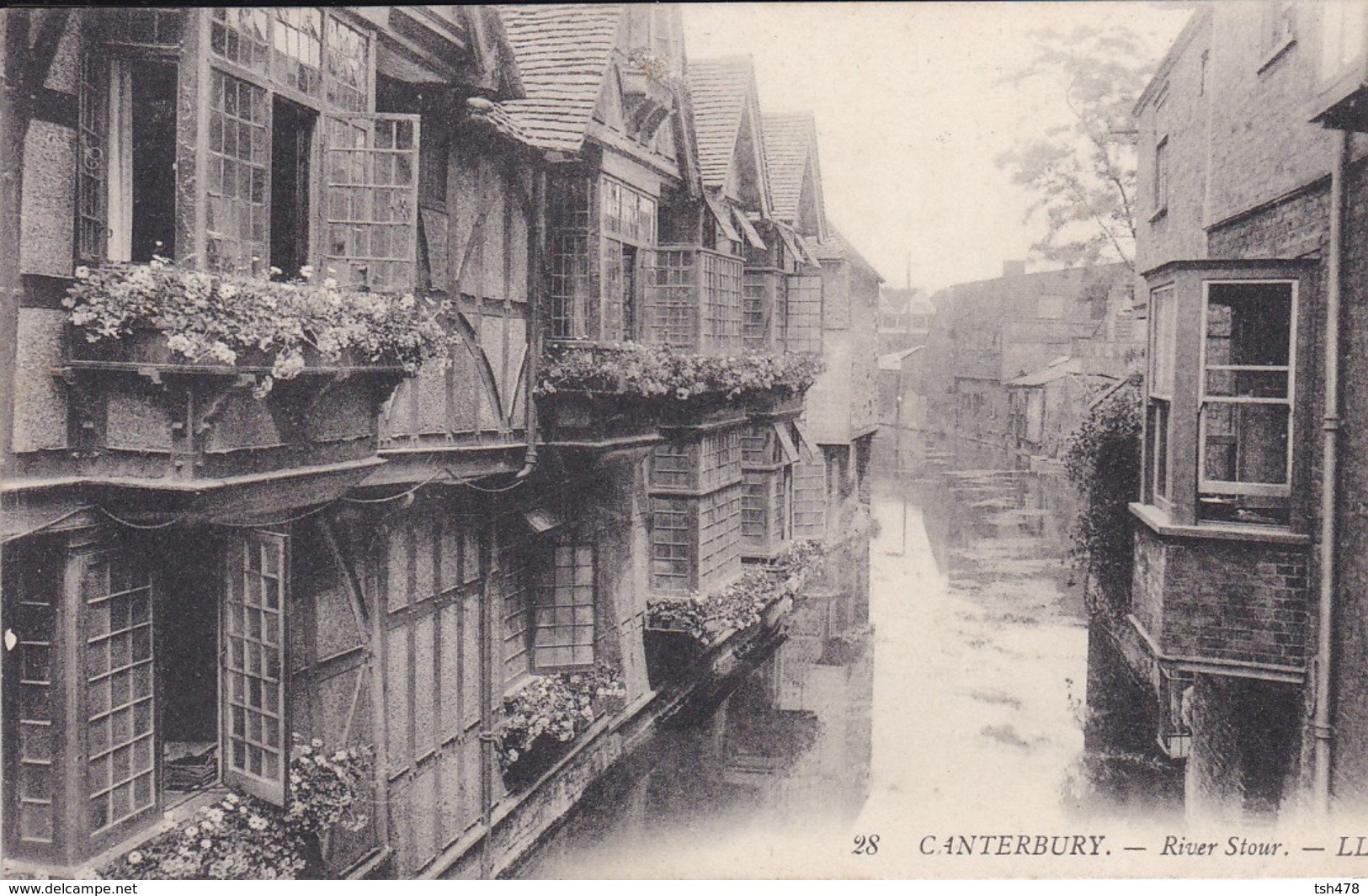 ANGLETERRE---CANTERBURY--river Stour---voir  2 Scans - Canterbury