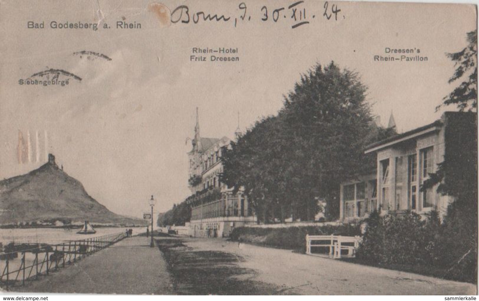 Bonn-Bad Godesberg - U.a. Rhein-Pavillon Dreesen - 1924 - Bonn