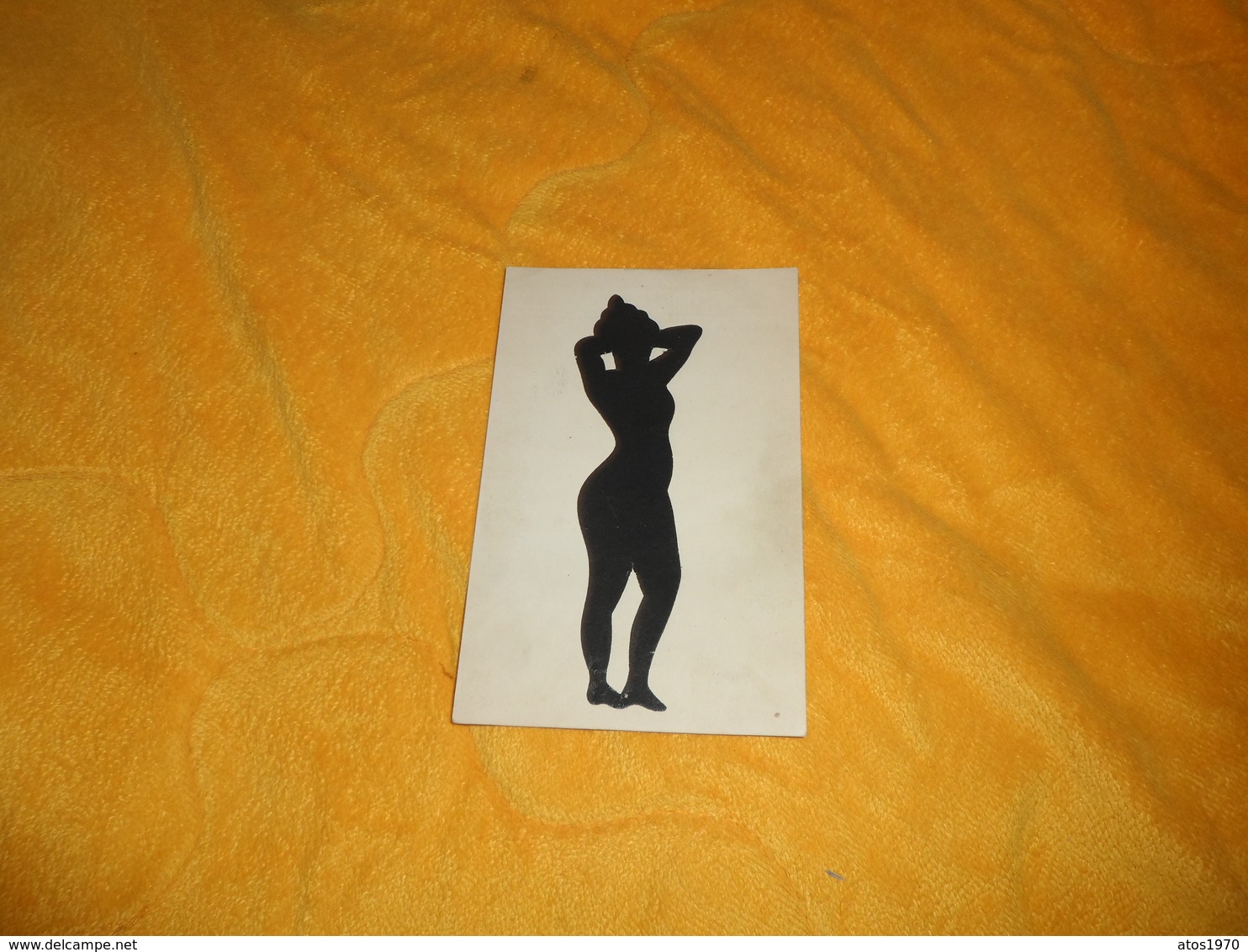 CARTE POSTALE ANCIENNE NON CIRCULEE DATE ?. / E. LAMBERT DE MONTOISON. SILHOUETTE FEMME... - Silhouettes