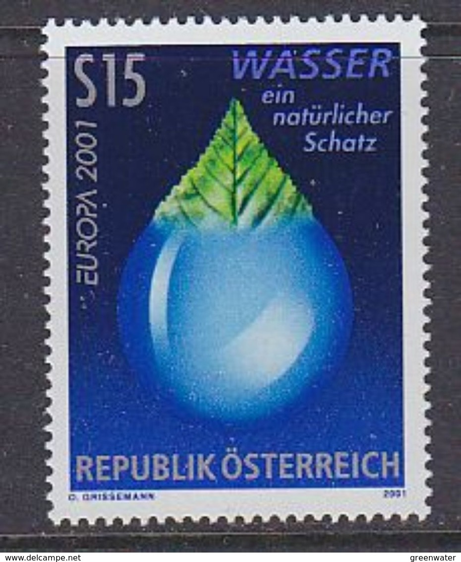 Europa Cept 2001 Austria 1v ** Mnh (39572D) Promotion - 2001