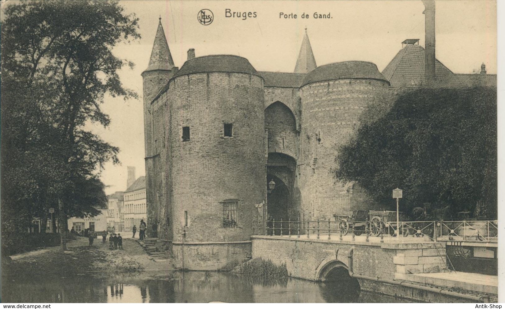 Bruges V. 1928  Porte De Gand  (732) - Sonstige & Ohne Zuordnung