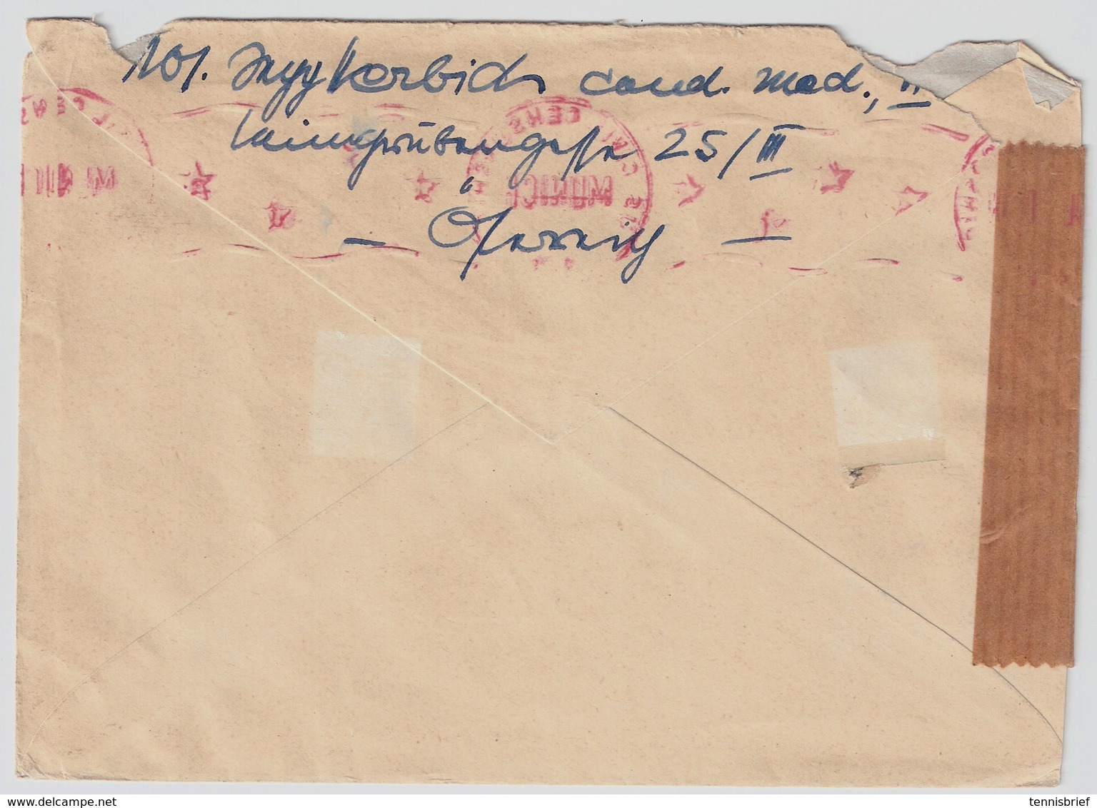 1947, Nr. 799, EF, Ausland , #a729 - Storia Postale