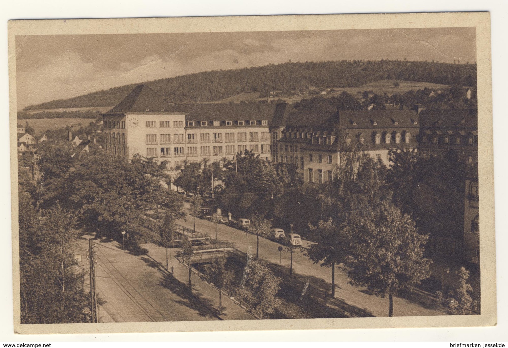 Oberschlema Erzgebirge Totalansicht Radiumbad - Schlema