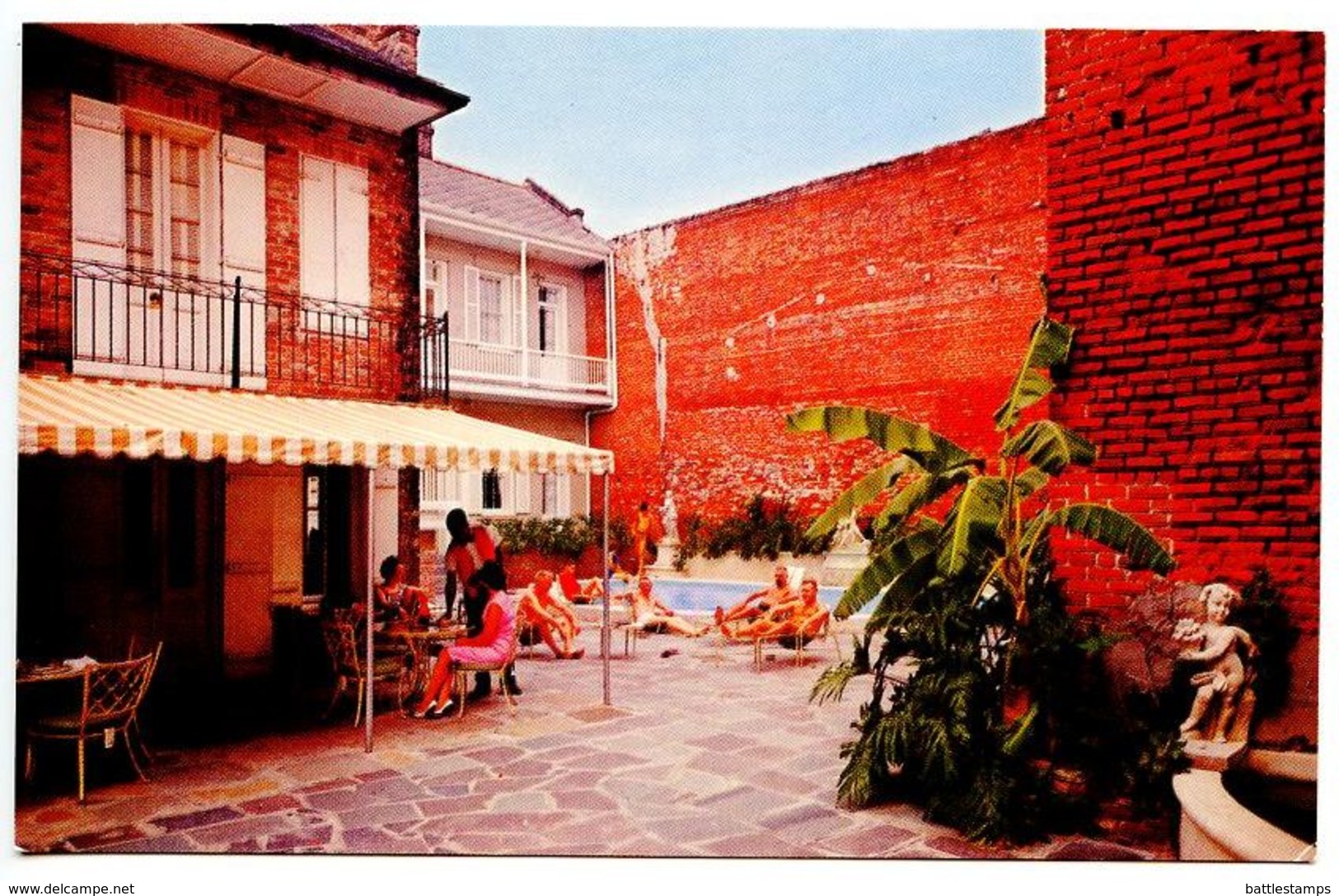 United States Modern Postcard The Chateau Motor Hotel - New Orleans, Louisiana - New Orleans