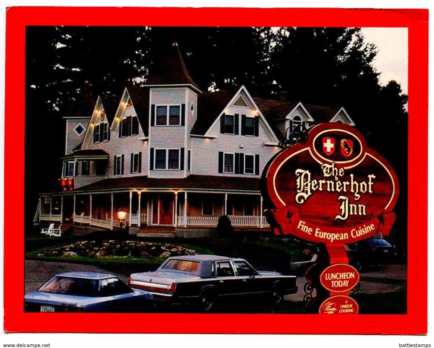 United States Modern Postcard Restaurant - The Bernerhof Inn - Glen, New Hampshire - Other & Unclassified