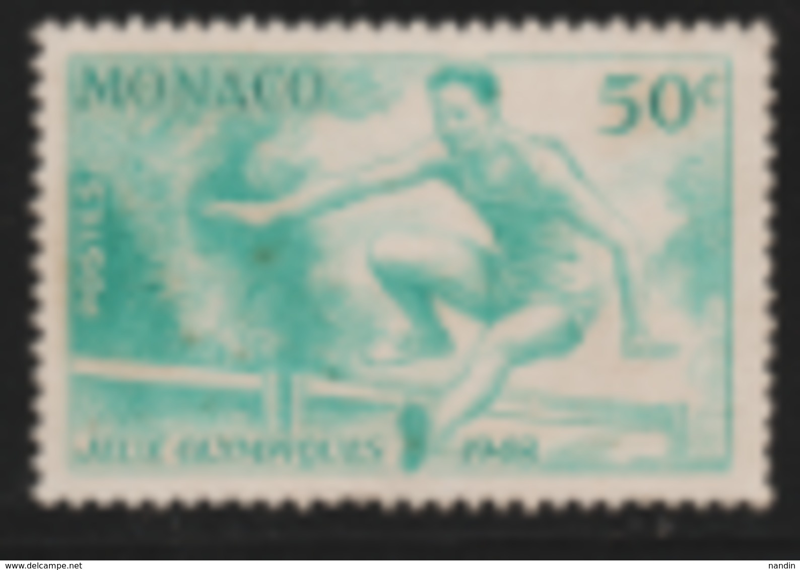 1948 LONDON OLYMPIC. . USED  STAMPS  FROM MONACO - Summer 1948: London