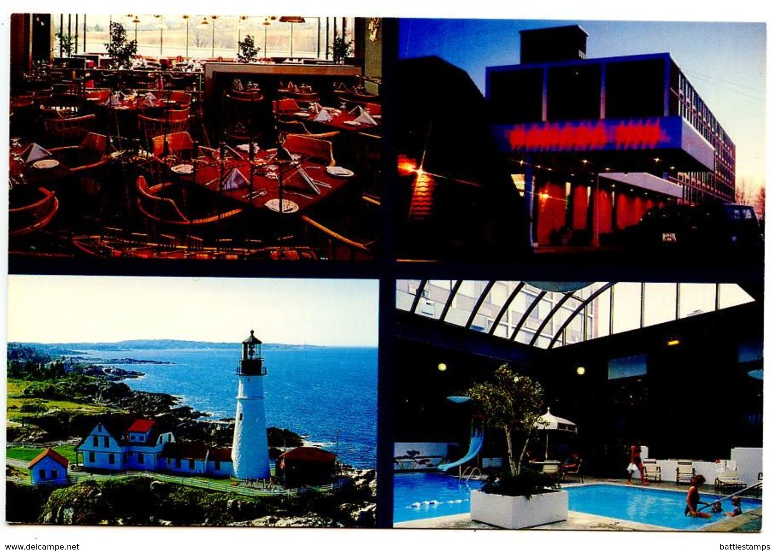 United States Modern Postcard Ramada Inn & Conference Center - Portland, Maine - Portland