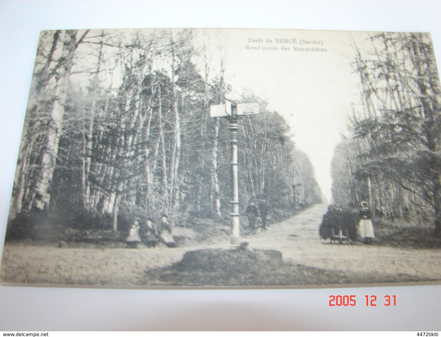 C.P.A.- Forêt De Bercé (72) - Rond Point Des Renardières - 1910 - SUP (AJ 41) - Other & Unclassified