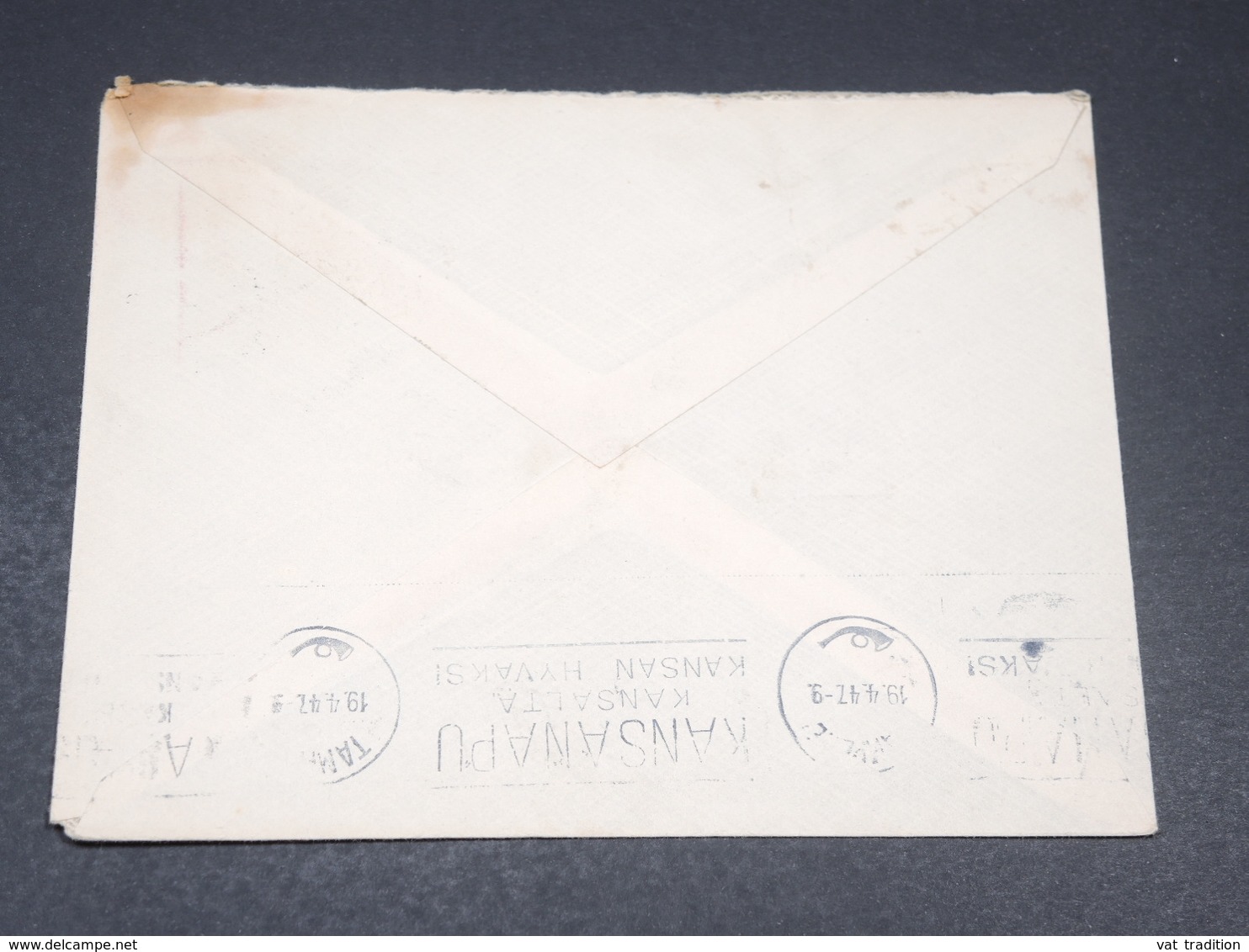 FINLANDE - Enveloppe Pour Tampere En 1947 - L 19636 - Covers & Documents