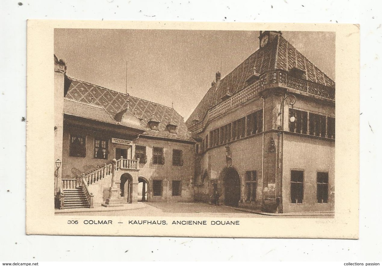 Cp, ANCIENNE DOUANE , Kaufhaus , 68 , COLMAR , Ed. Braun , Collection L'ALSACE - Dogana