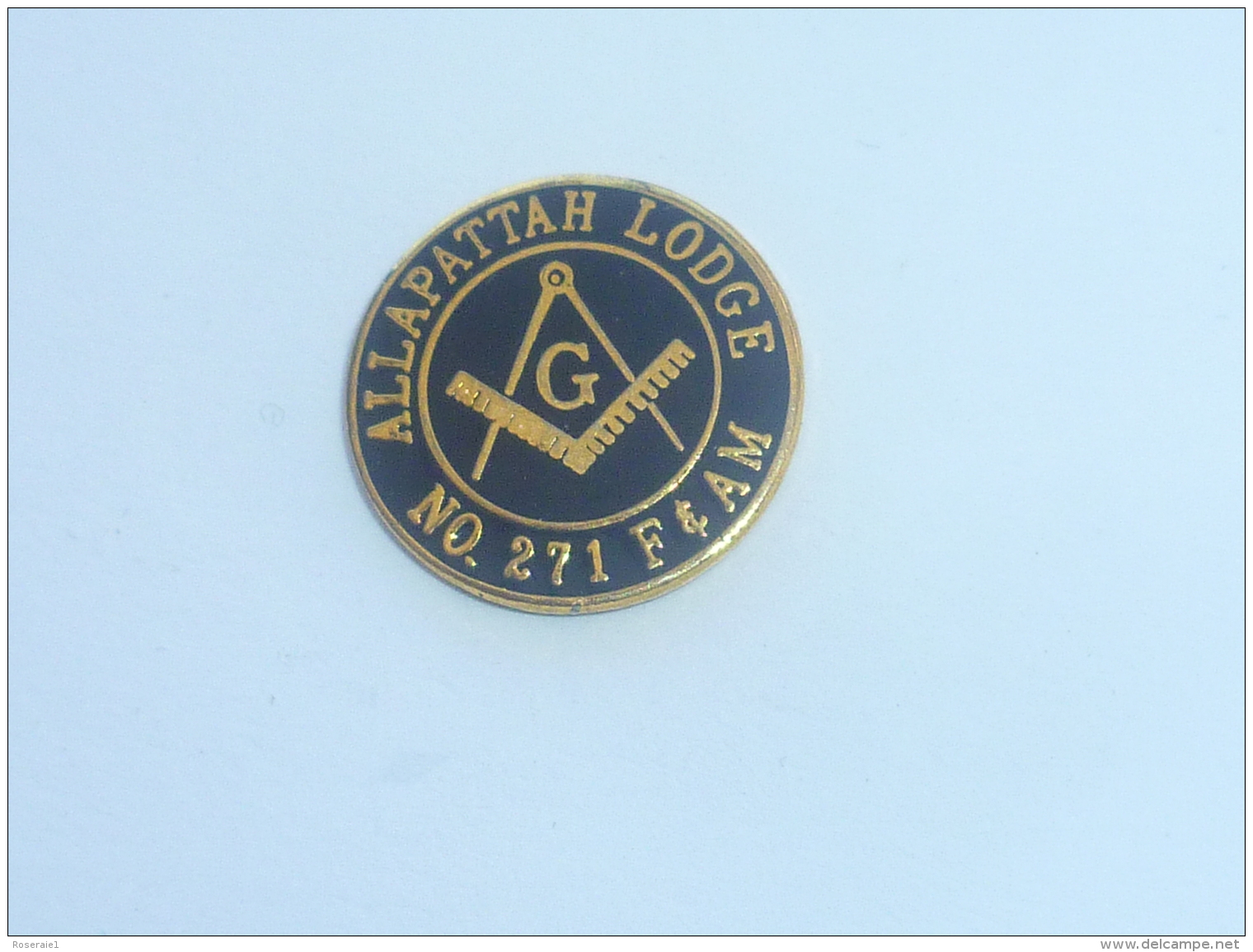 Pin's FRANCS MACONS USA, ALLAPATTAH LODGE N° 271 - Associations