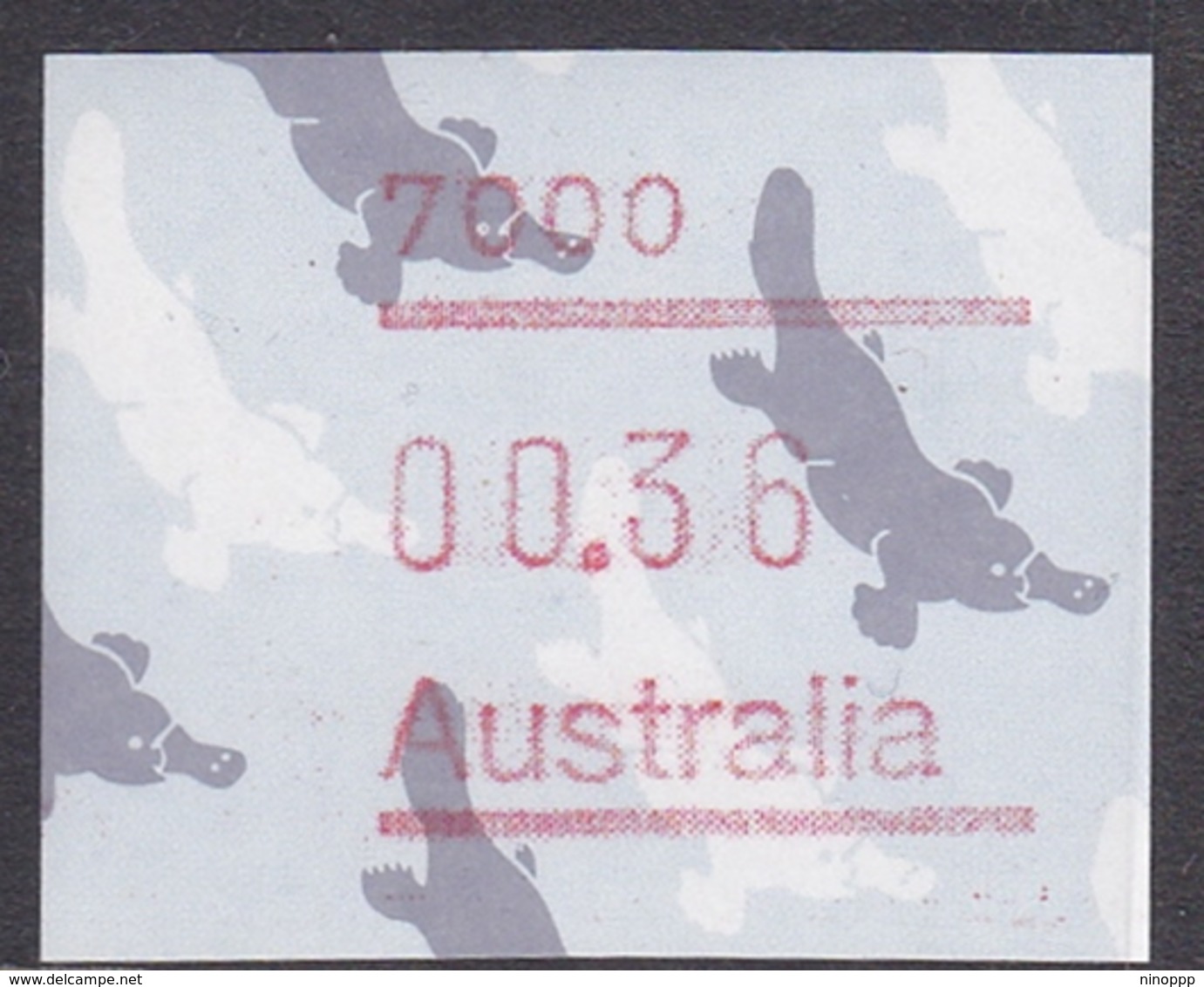 Australia ASC 1038 1986 Platypus, Mint Never Hinged - Mint Stamps