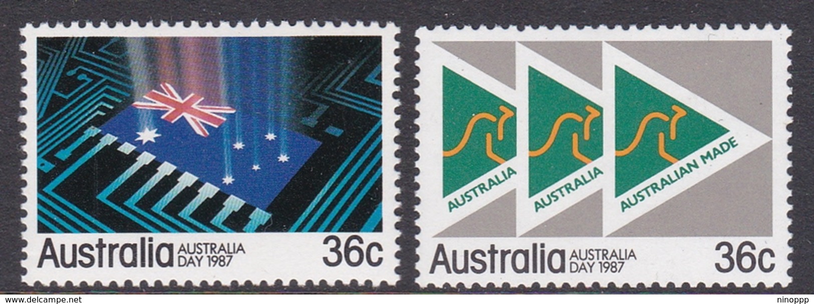 Australia ASC 1052-1053 1987 Australia Day, Mint Never Hinged - Mint Stamps
