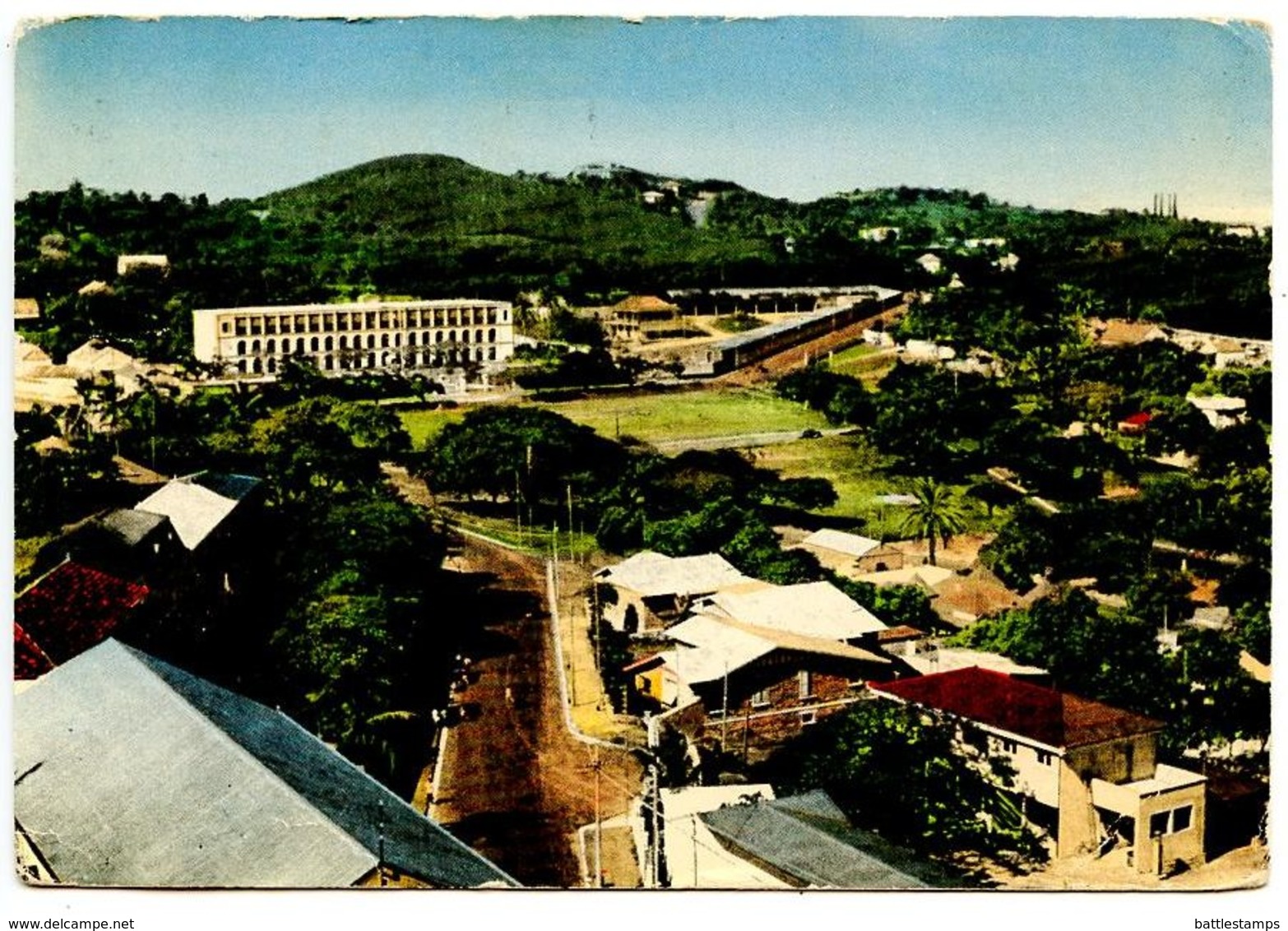 New Caledonia Modern Postcard Nouméa - General View, Dear Doctor Message - Nieuw-Caledonië