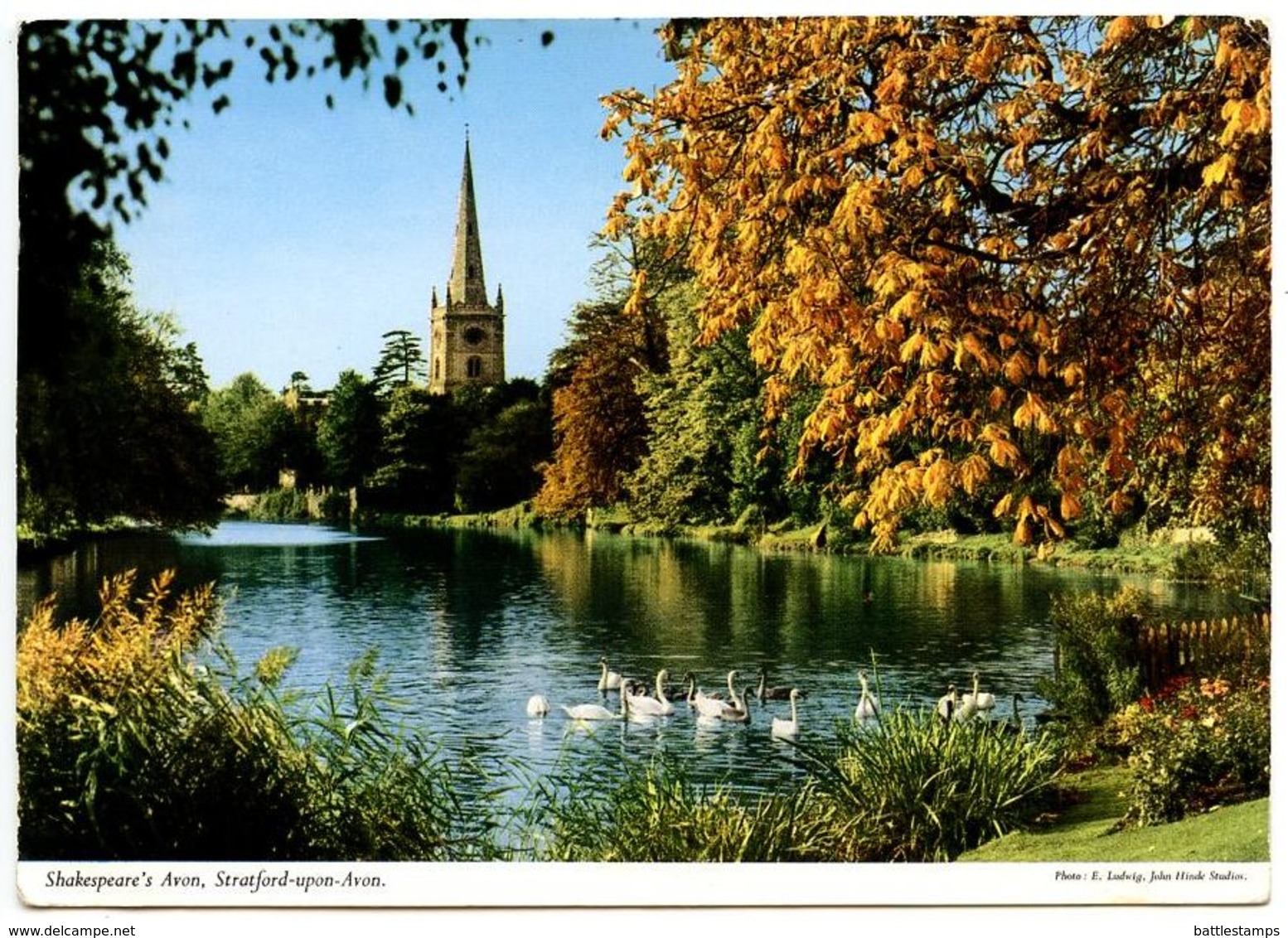 Great Britain 1967 Postcard Shakespeare’s Avon - Stratford-upon-Avon - Stratford Upon Avon