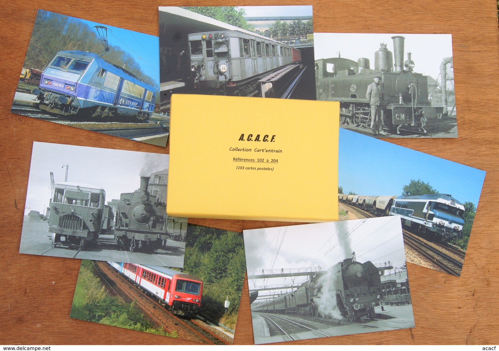 Lot De 103 CPM Ferroviaires (réf. 102 à 204) - - 100 - 499 Cartes