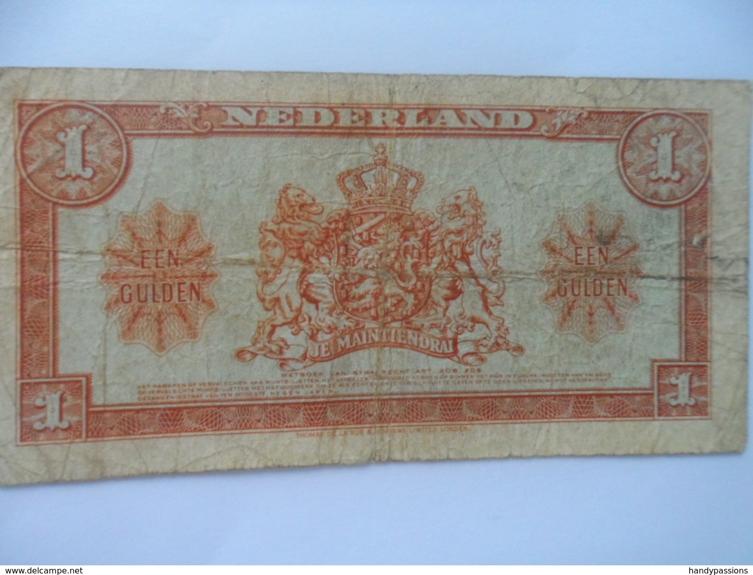 Nederland 1 Gulden 1945 - Other & Unclassified