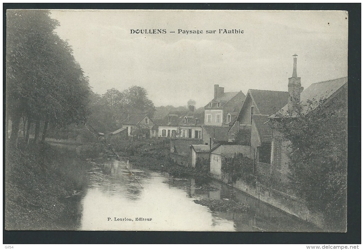 DOULLENS - Paysage Sur L'Authie    - Zbd32 - Doullens