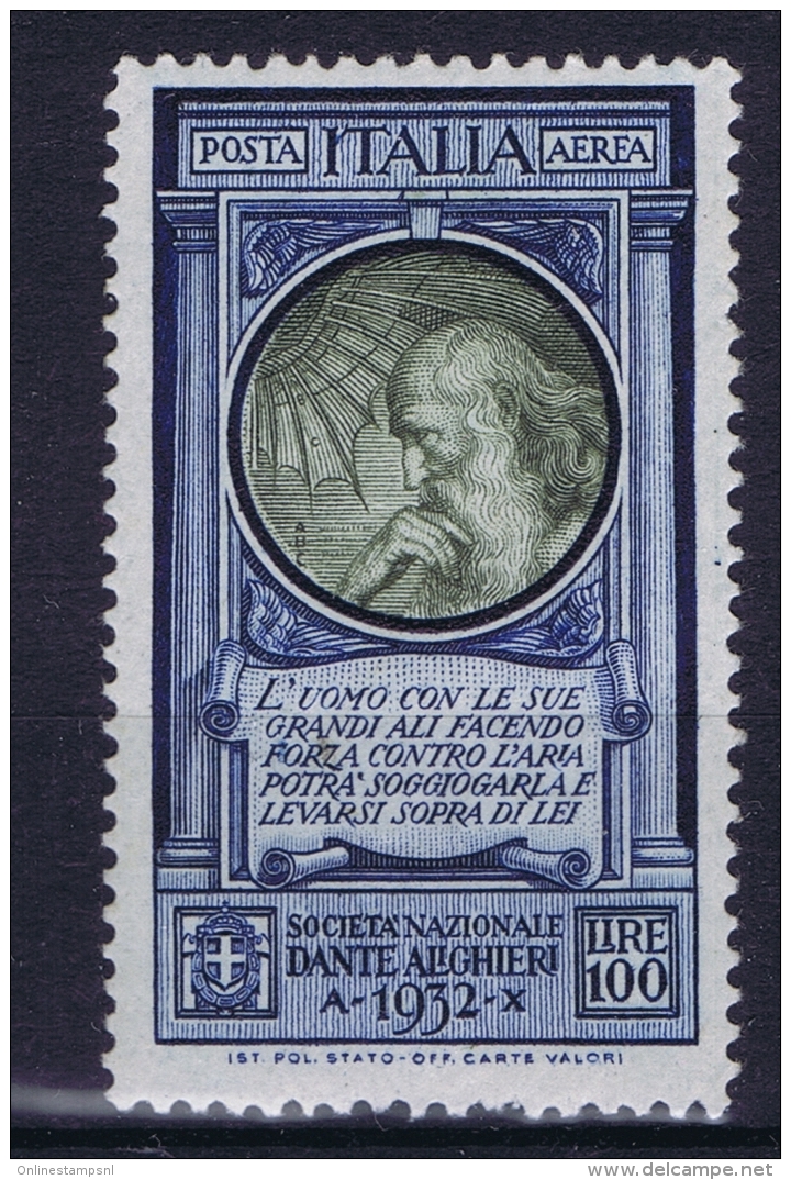 Italy  Sa  A41 Mi 413 Postfrisch/neuf Sans Charniere /MNH/** 1932 - Luftpost