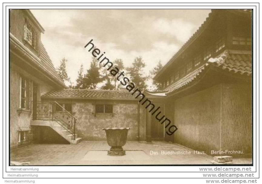 Berlin-Frohnau - Das Buddhistische Haus - Foto-AK - Reinickendorf